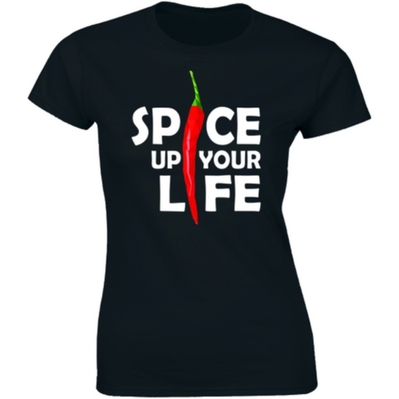 Spicy Chili Pepper Food Spice Up You LIfe T-shirt - Picture 1 of 3